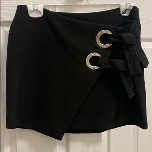 Zara Black Wrap Skirt